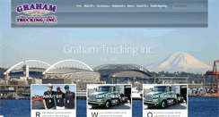 Desktop Screenshot of grahamtrucking.com